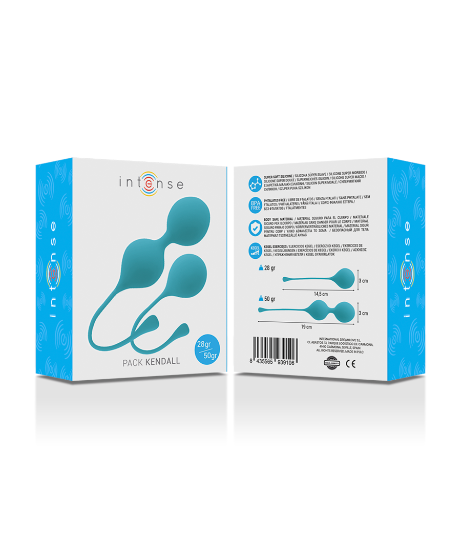 INTENSE - KEGEL BALLS PACK KENDALL BLAU