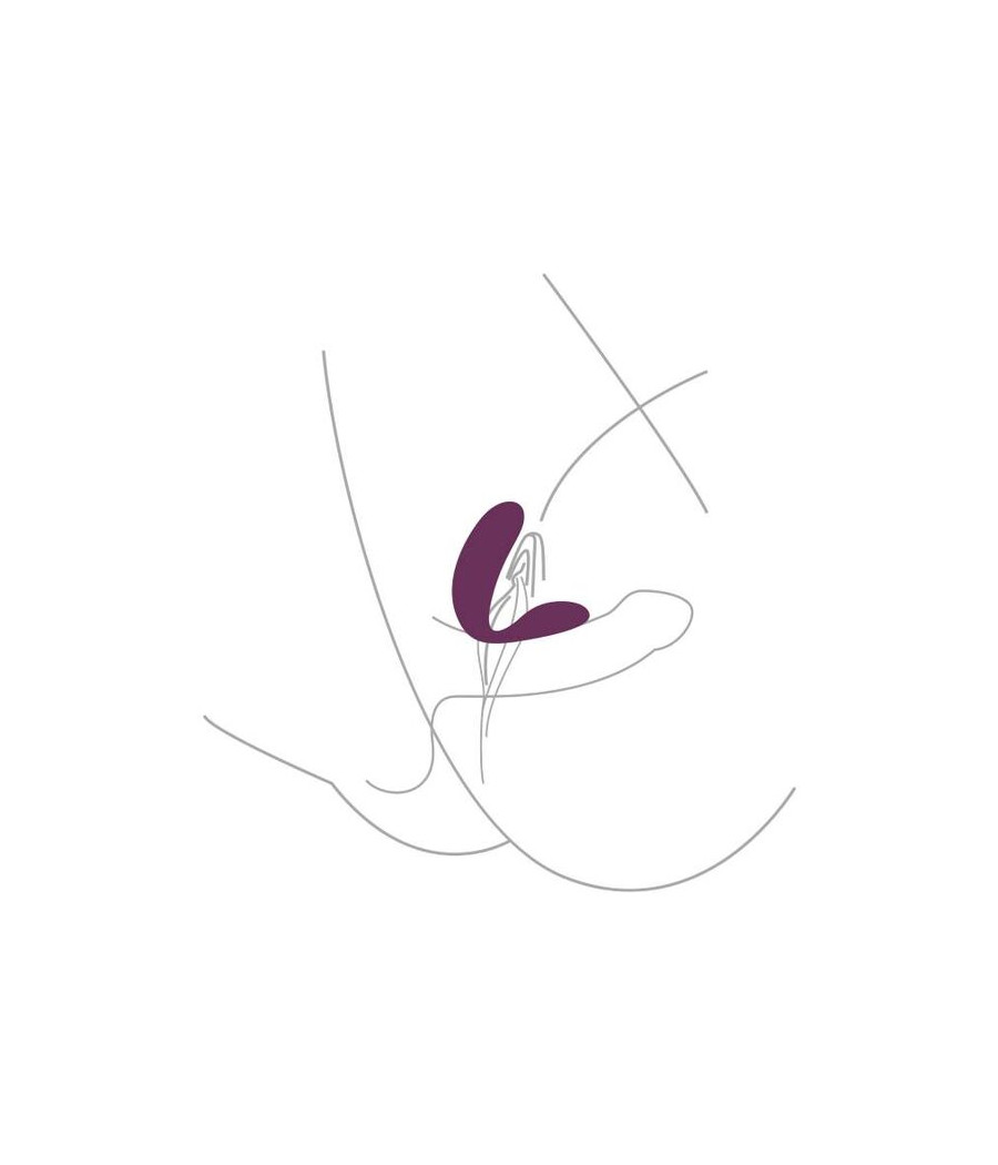 XOCOON - VIBRATORE DI COPPIA BOUND LOVE VIOLA