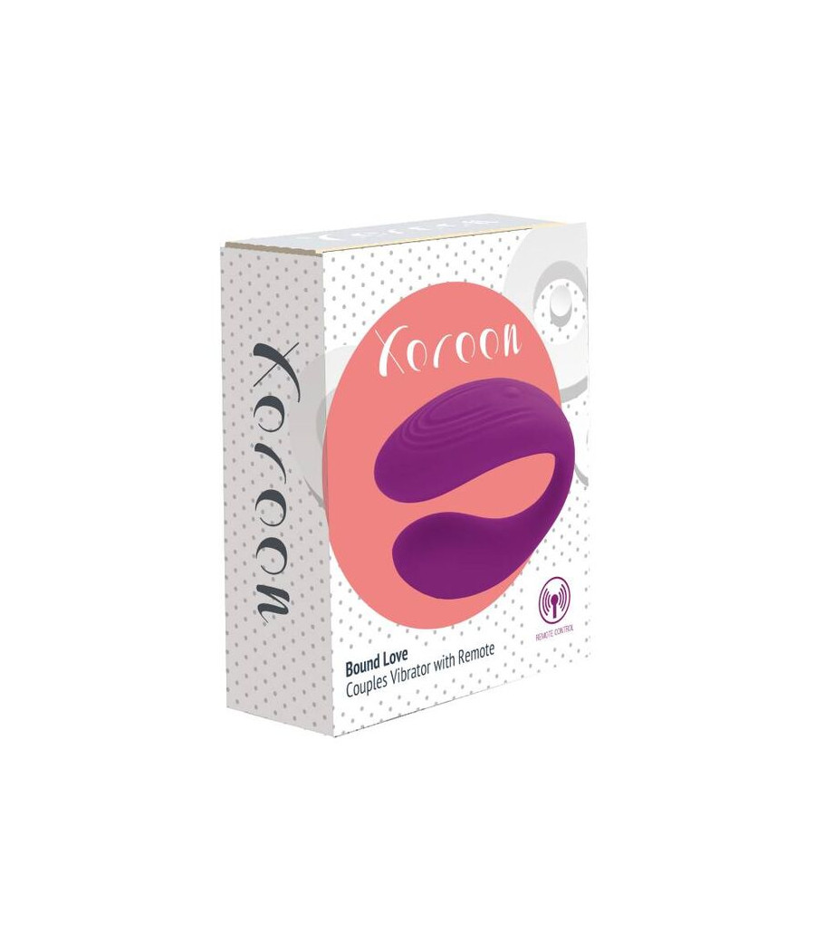 XOCOON - GEBUNDENER VIBRATOR FÜR LIEBESPAARE, LILA