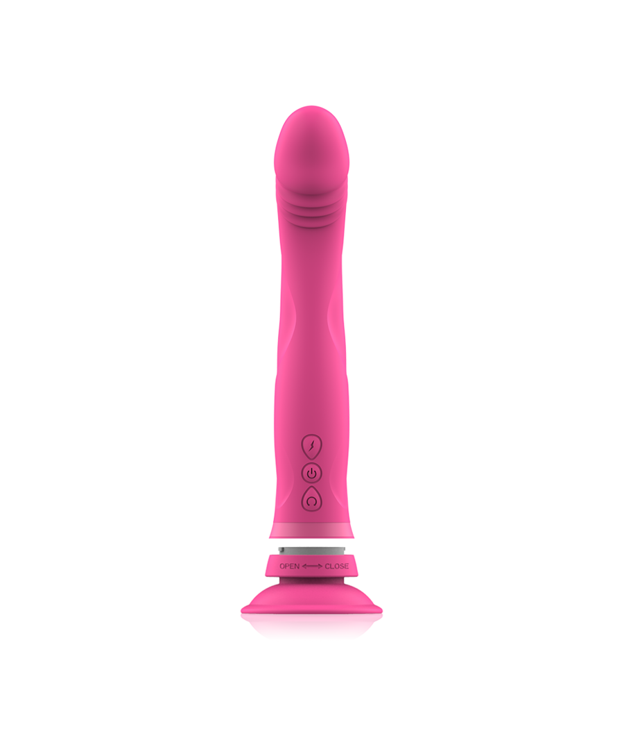 INTENSE - GODE VIBRATEUR EN SILICONE ROSE MICHELANGELO