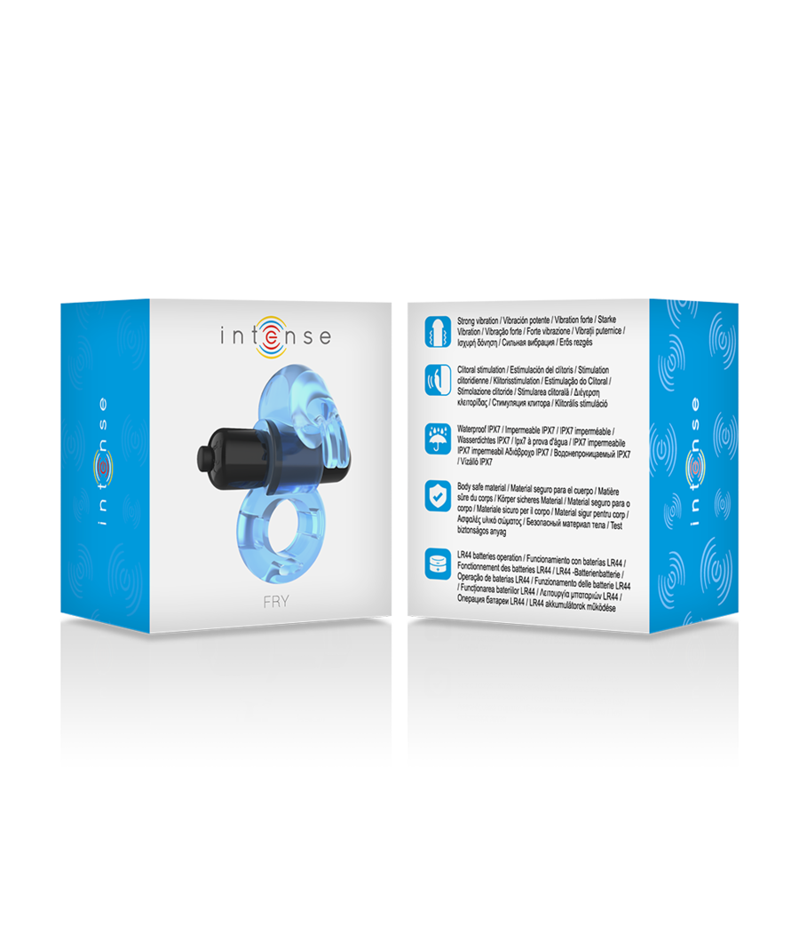 INTENSE - ANNEAU VIBRANT BLEU FRY
