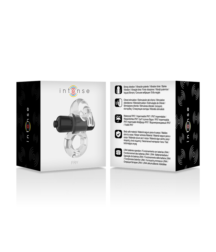 INTENSE - FRY ANILLO VIBRADOR TRANSPARENTE