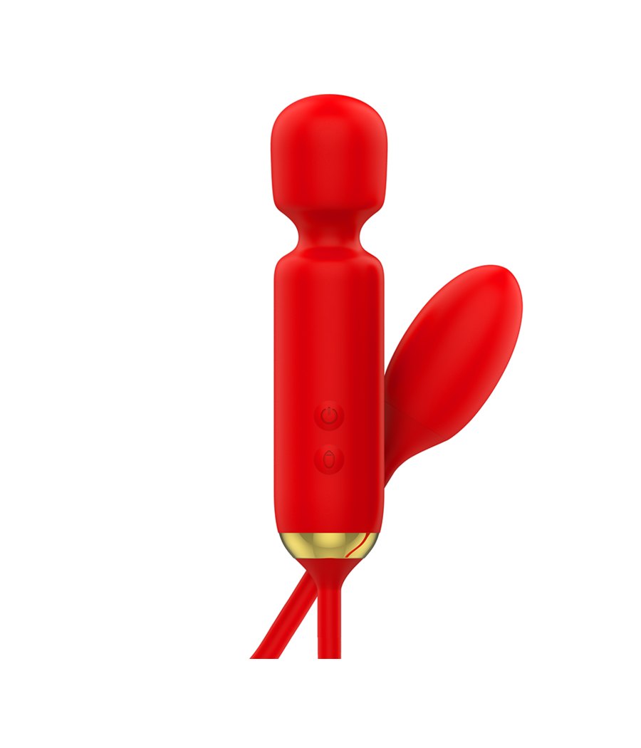 MIA - TOSCANA DOUBLE PLEASURE WAND + VIBRATING EGG
