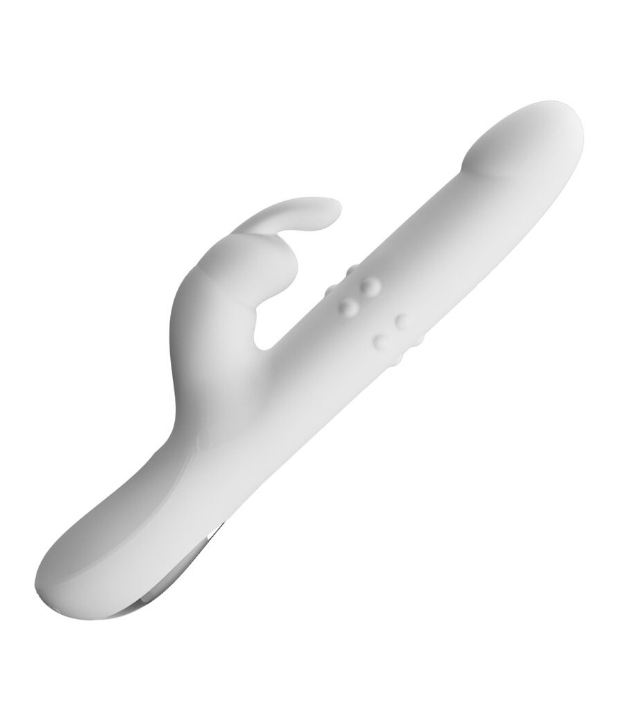 PRETTY LOVE - REESE VIBRADOR CON ROTACIÓN PLATEADO