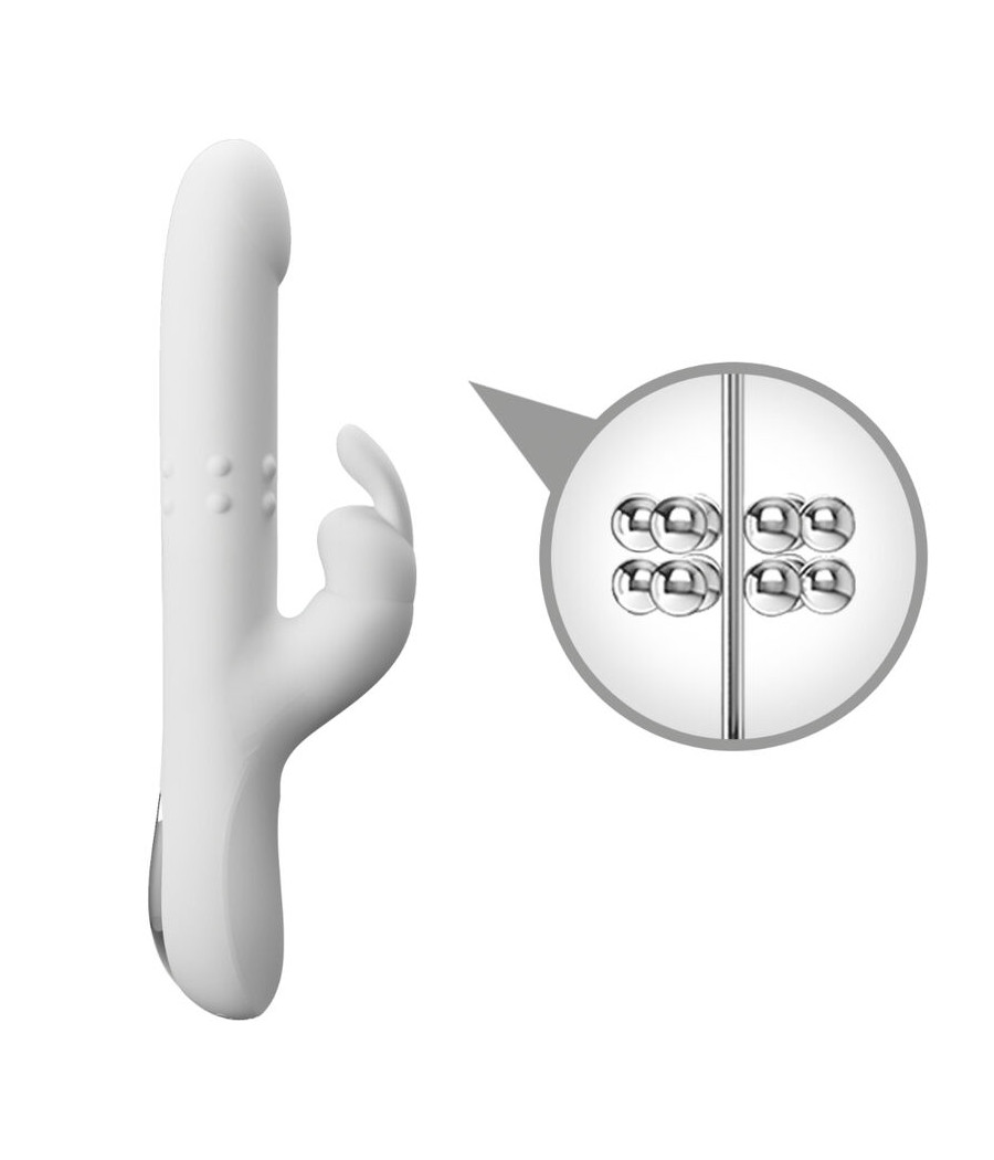 PRETTY LOVE - REESE VIBRATOR MIT SILBERNE ROTATION