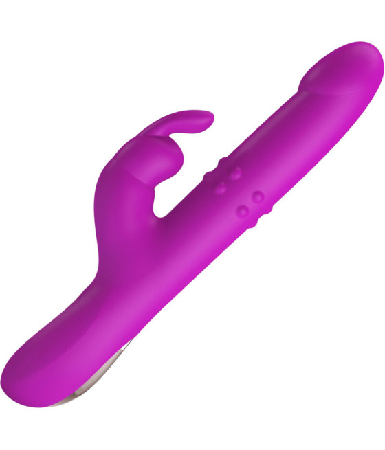 PRETTY LOVE - VIBRATORE REESE CON ROTAZIONE VIOLA