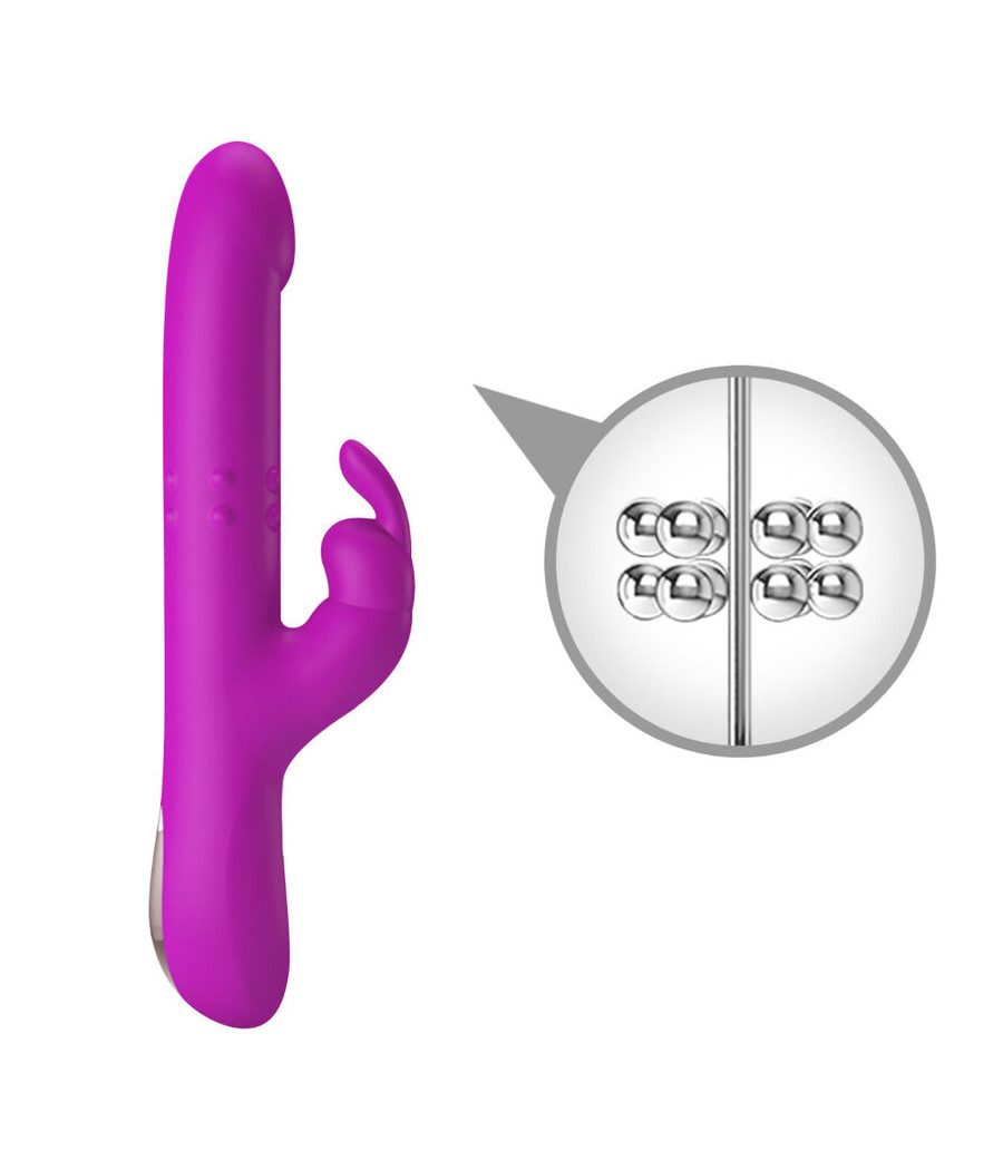 PRETTY LOVE - VIBRADOR REESE COM ROTAO ROXA