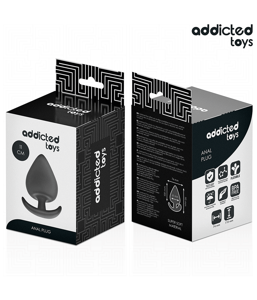 ADDICTED TOYS - TAPPO ANALE TAGLIA XXL 11 CM