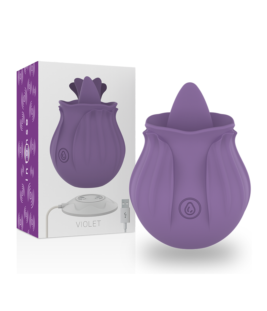 INTENSE - VIOLA CL TORIS STIMOLATORE 10 VIBRAZIONI LILLA