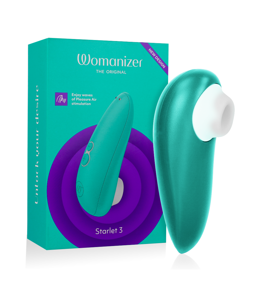 WOMANIZER - STIMULATEUR CLITORAL STARLET 3 TURQUOISE