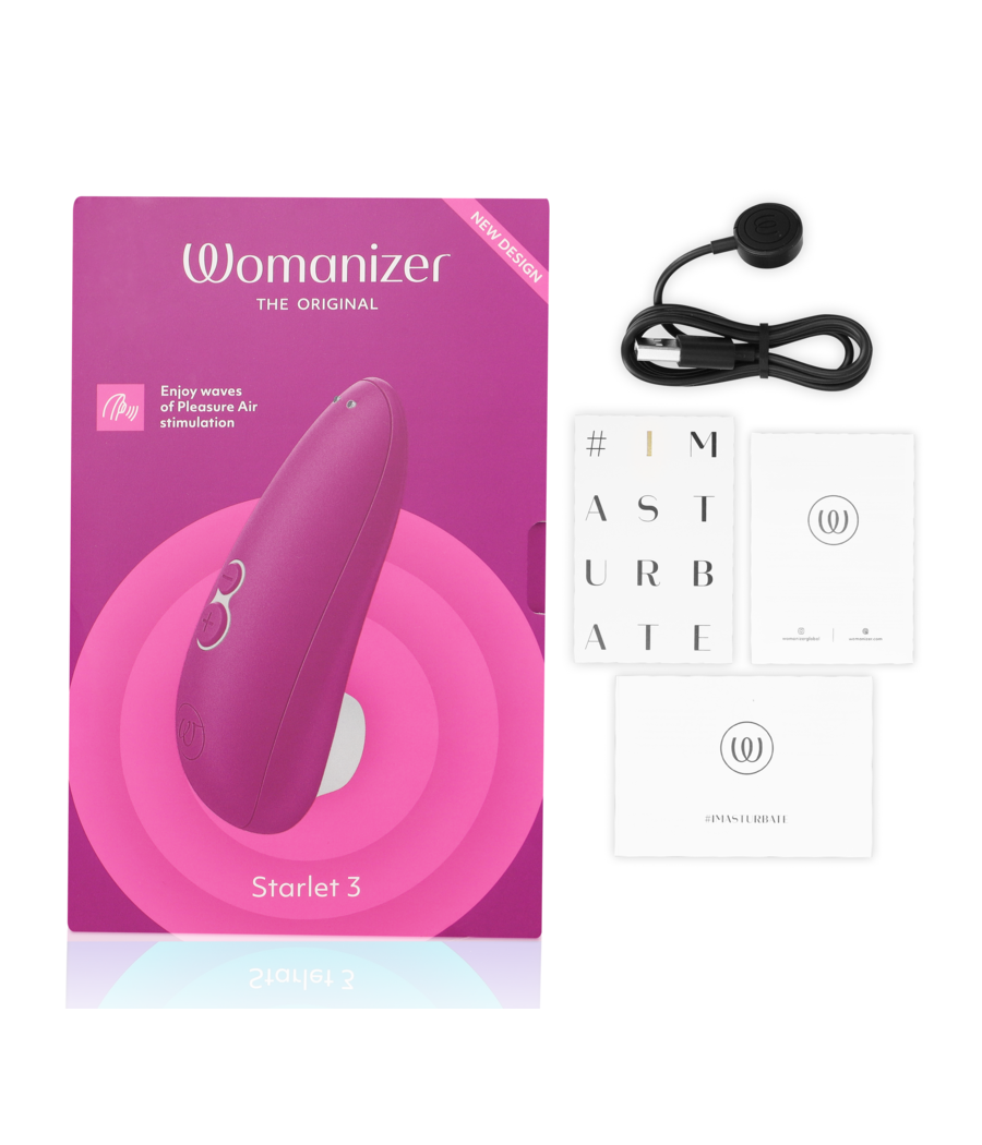 WOMANIZER - STARLET 3 CLITORAL STIMULATOR VIOLET