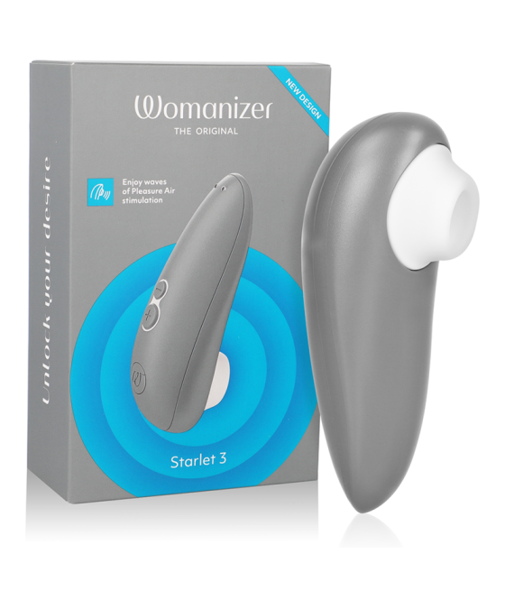 WOMANIZER - STARLET 3 ESTIMULADOR CLÍTORIS GRIS