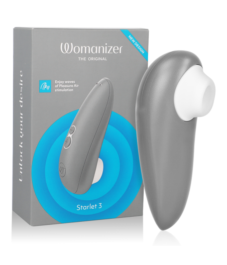 WOMANIZER - STIMULATEUR CLITORAL STARLET 3 GRIS
