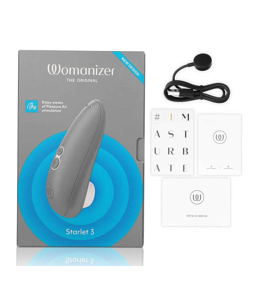 WOMANIZER - STIMULATEUR CLITORAL STARLET 3 GRIS