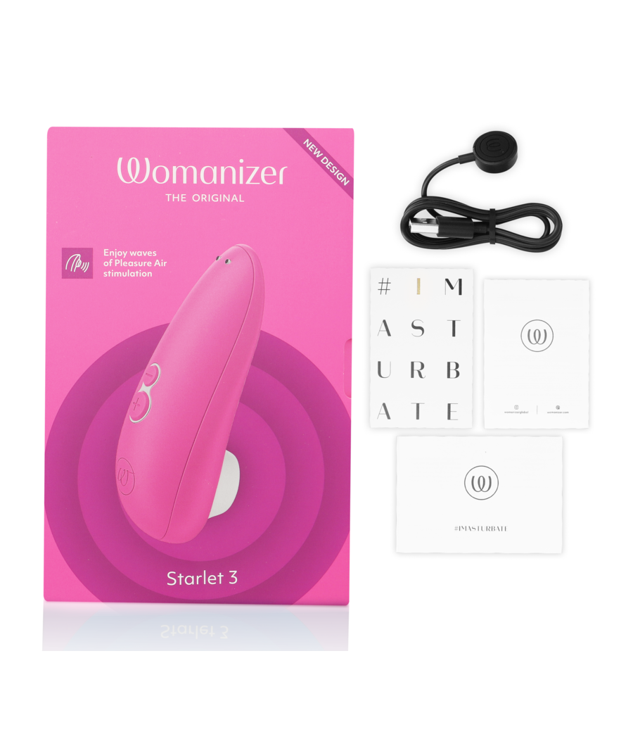 WOMANIZER - STIMULATEUR CLITORAL STARLET 3 ROSE