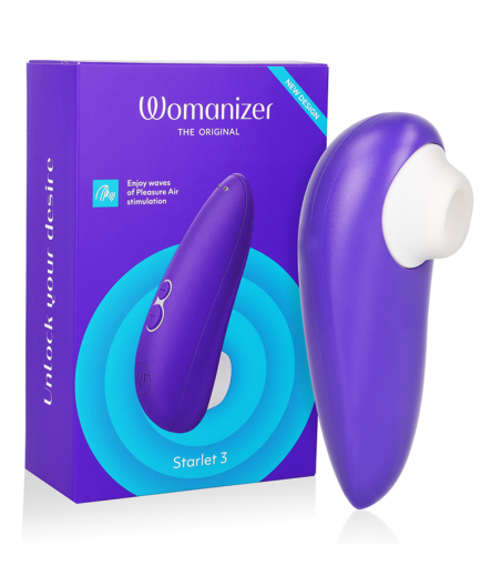 WOMANIZER - STIMULATEUR CLITORAL STARLET 3 INDIGO
