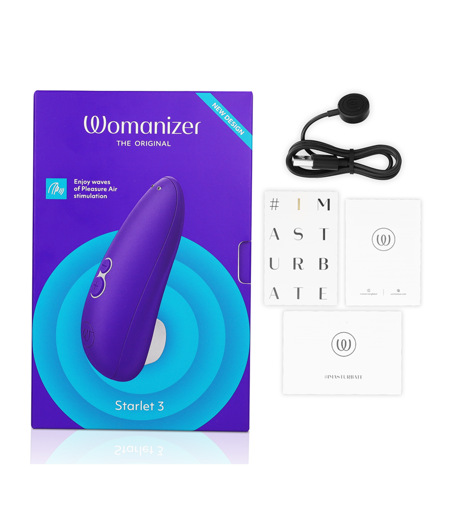 WOMANIZER - STIMULATEUR CLITORAL STARLET 3 INDIGO