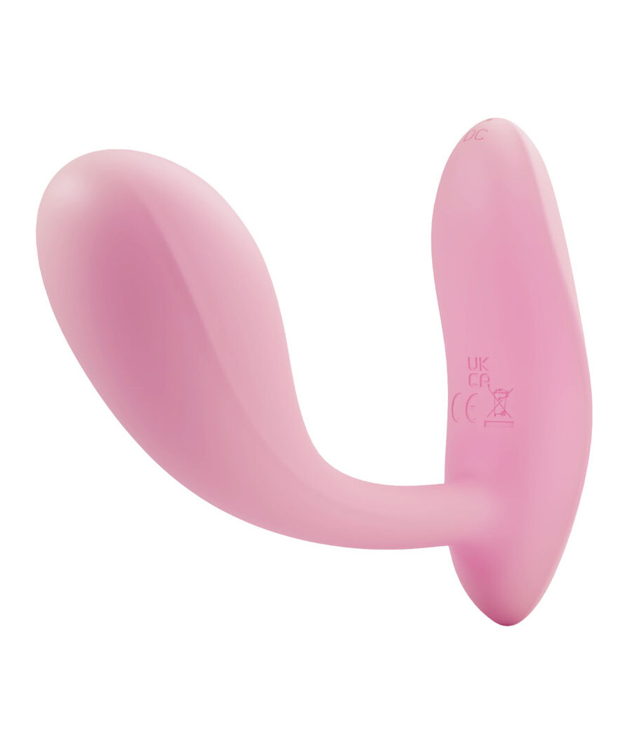 PRETTY LOVE - BAIRD G-SPOT 12 VIBRACIONES RECARGABLE ROSA APP