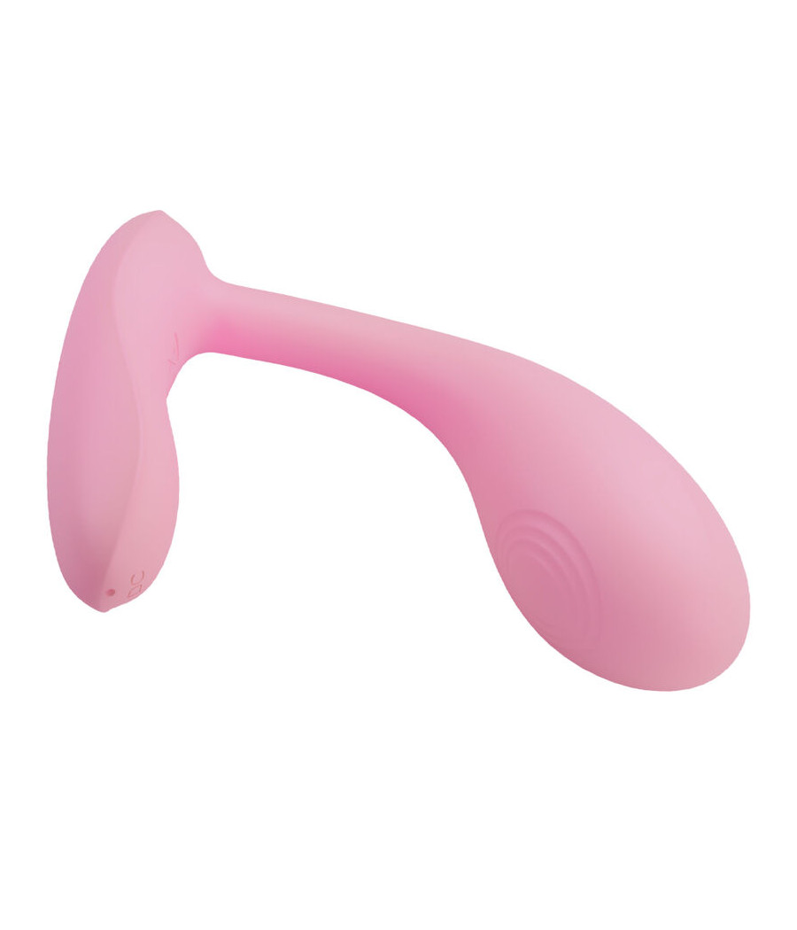 PRETTY LOVE - BAIRD G-SPOT 12 VIBRAÕES RECARREGVEL ROSA APLICATIVO