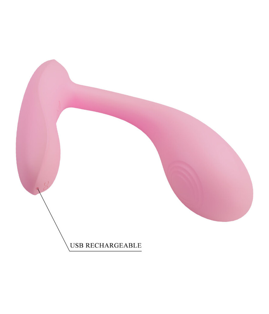 PRETTY LOVE - BAIRD G-SPOT 12 VIBRATIONS RECHARGEABLE PINK APP