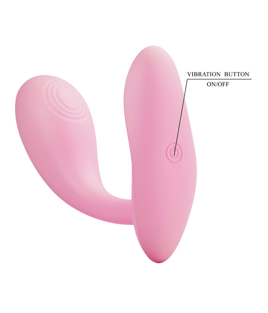 PRETTY LOVE - BAIRD G-SPOT 12 VIBRAZIONI RICARICABILE APP ROSA