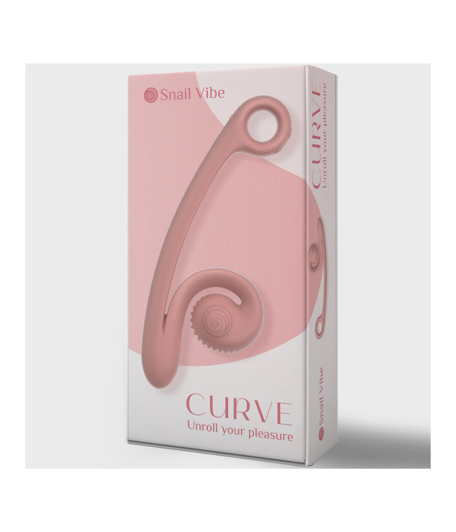 SNAIL VIBE - VIBRATEUR COURBE ORANGE