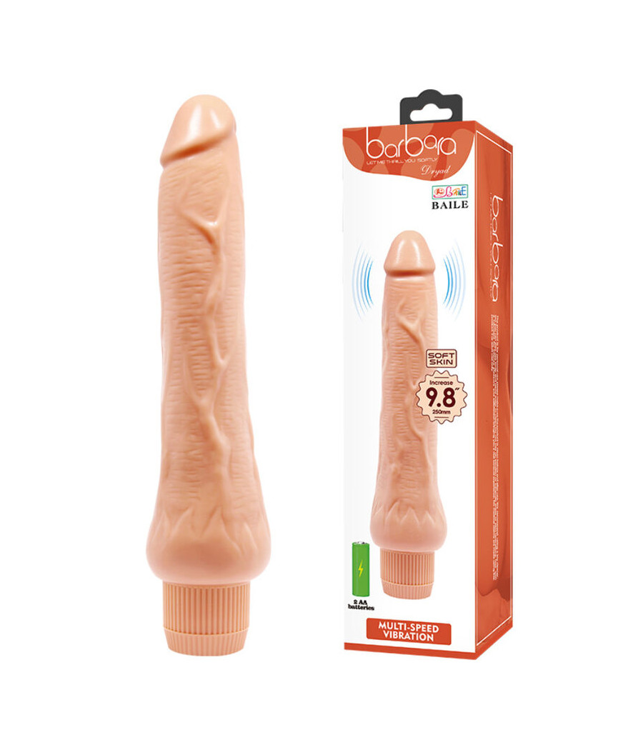 BAILE - BÁRBARA VIBRADOR REALÍSTICO 25 CM