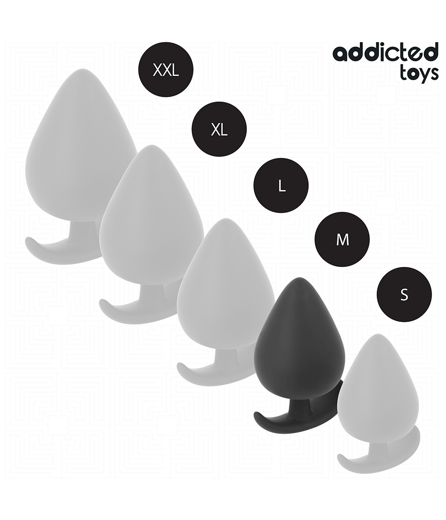 ADDICTED TOYS - PLUG ANAL TAMANHO M 6,6 CM