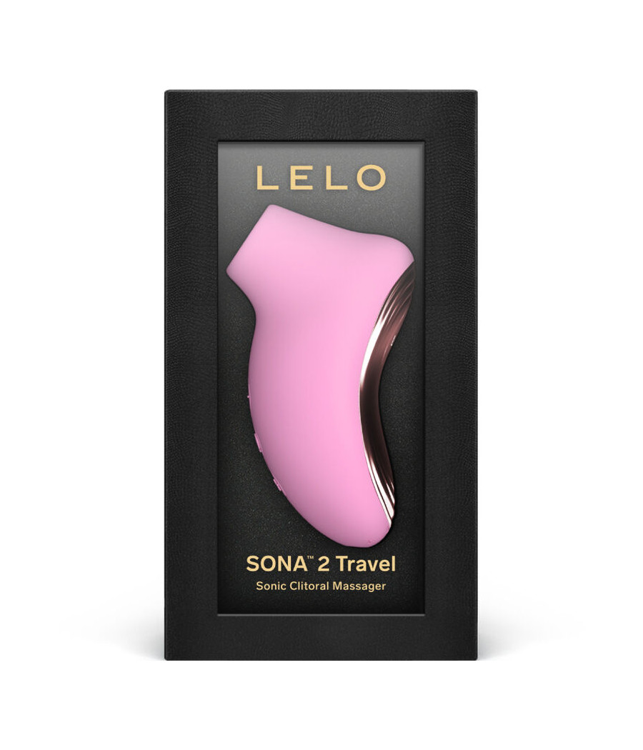 LELO - MASSEUR DE CLITORIS SONIQUE DE VOYAGE SONA 2 ROSE