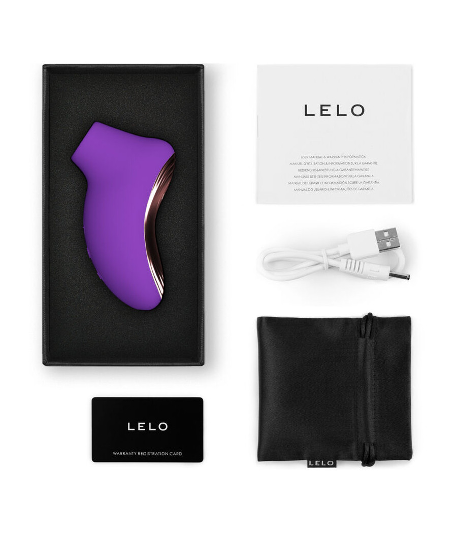 LELO - SONA 2 TRAVEL VIOLA MASSAGGIATORE SONICO PER CLITORIDE