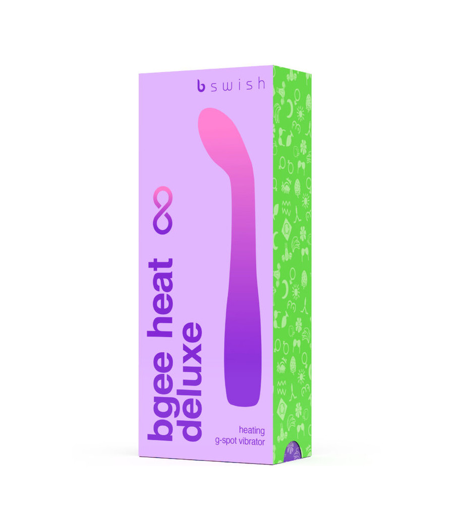 B SWISH - VIBRATEUR RECHARGEABLE BGEE HEAT INFINITE DELUXE LAVANDE SILICONE
