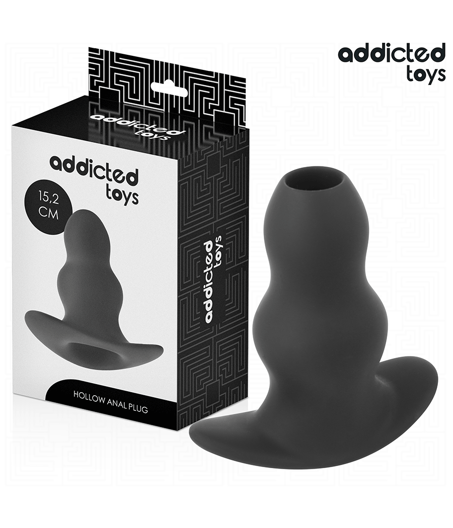 ADDICTED TOYS - PLUG ANAL HUECO SILICONA TALLA XXL 15,2 CM