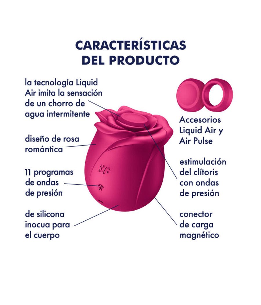 SATISFYER - AIR PULSE VIBRATEUR FLEUR CLASSIQUE PRO 2
