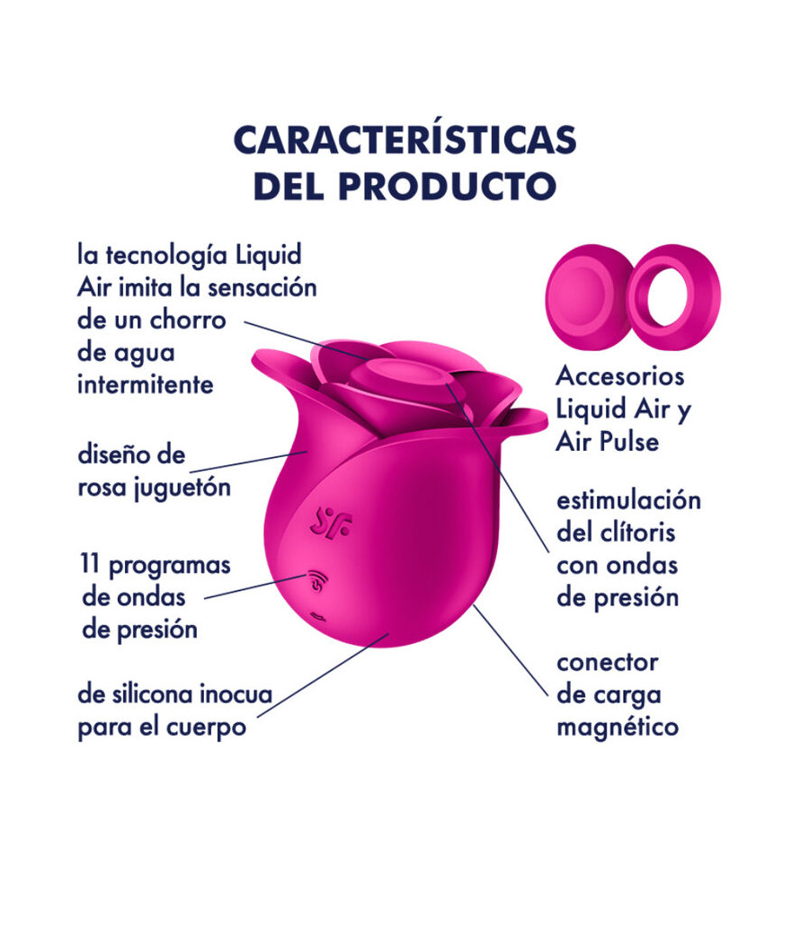 SATISFYER - AIR PULSE PRO 2 MODERN BLOSSOM VIBRATOR