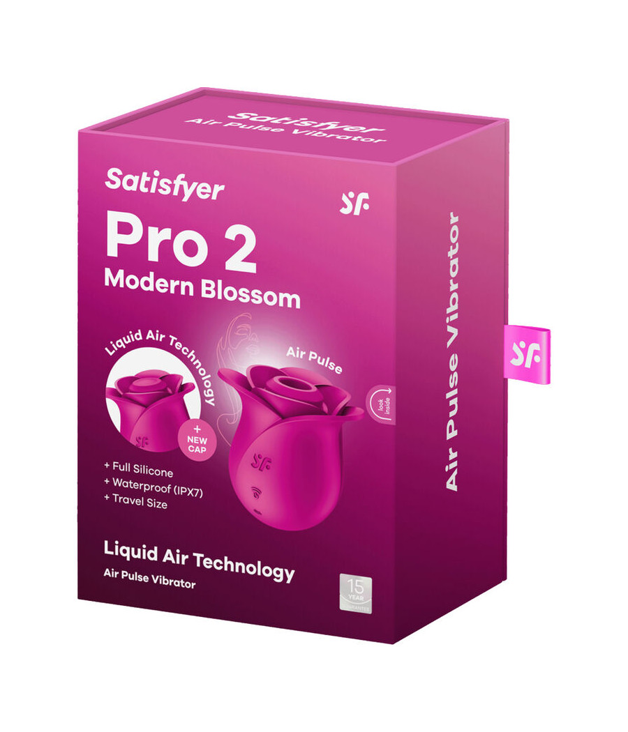 SATISFYER - AIR PULSE PRO 2 MODERN BLOSSOM VIBRATOR