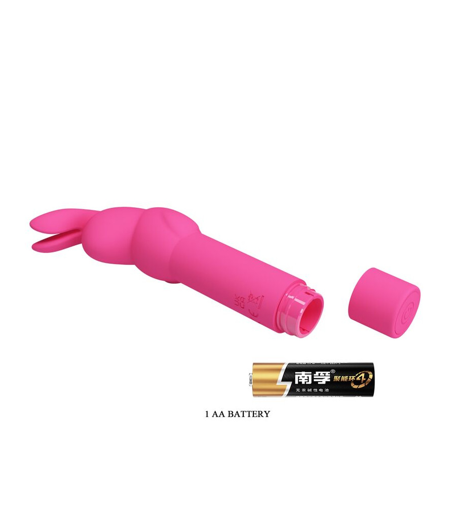 PRETTY LOVE - GERARDO FUSCHIA KANINCHEN-SILIKONVIBRATOR