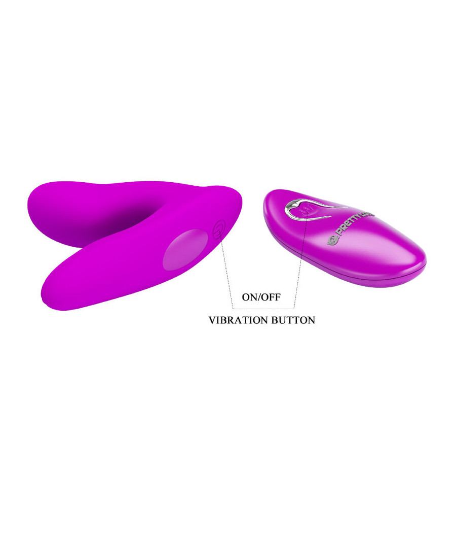 PRETTY LOVE - MELVIN MASAJEADOR CLITORIS CON CONTROL REMOTO