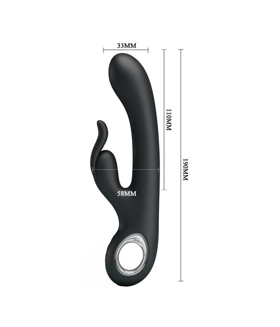 PRETTY LOVE - VIBRATEUR CARINA CLITORIS ET STIMULATEUR POINT G