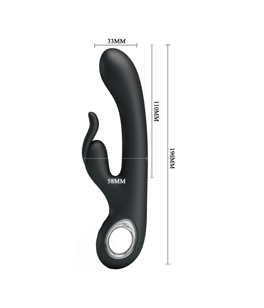 PRETTY LOVE - VIBRATEUR CARINA CLITORIS ET STIMULATEUR POINT G