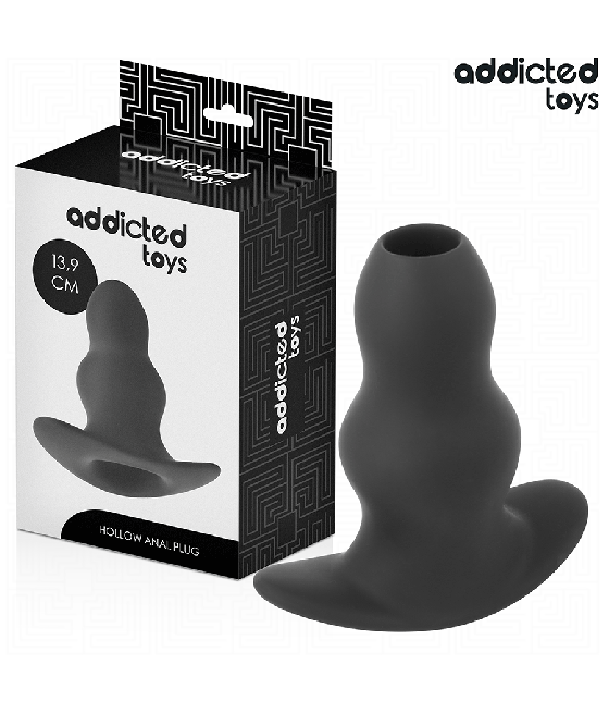 ADDICTED TOYS - PLUG ANAL HUECO SILICONA TALLA XL 13,9 CM