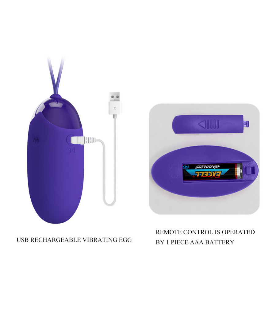 PRETTY LOVE - BERGER YOUTH OEUF VIBRANT TÉLÉCOMMANDÉ VIOLET