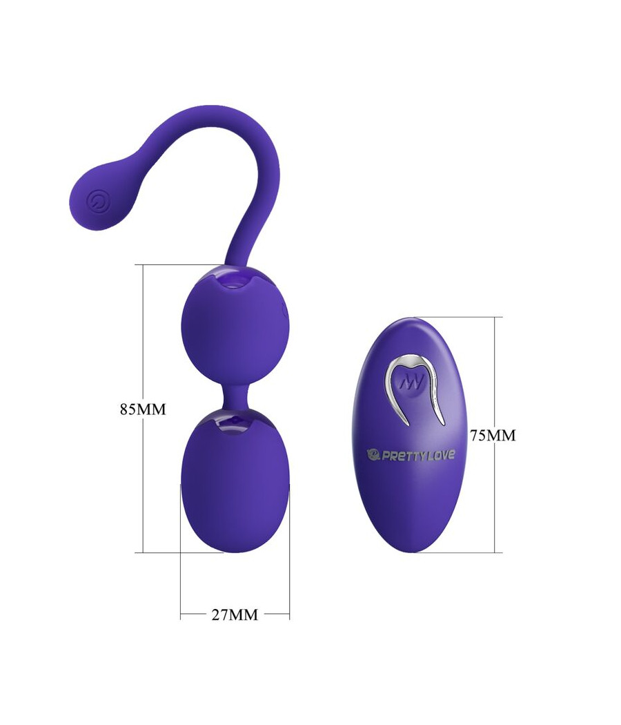 PRETTY LOVE - WILLIE YOUTH REMOTE CONTROL BALLS & VIOLET VIBRATION