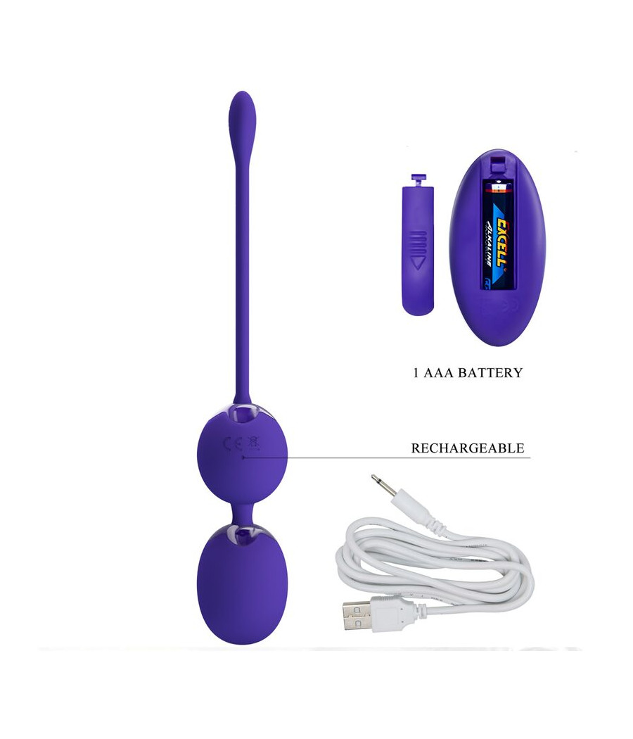 PRETTY LOVE - WILLIE YOUTH REMOTE CONTROL BALLS & VIOLET VIBRATION