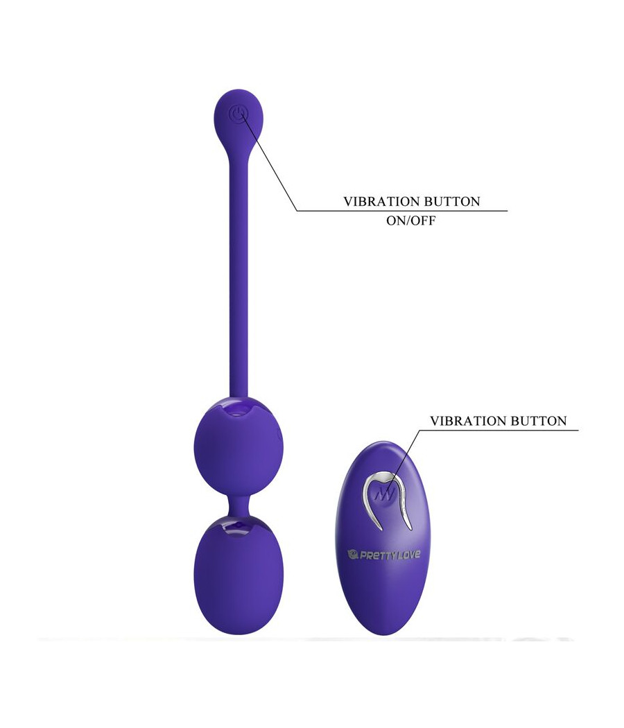 PRETTY LOVE - WILLIE YOUTH REMOTE CONTROL BALLS & VIOLET VIBRATION