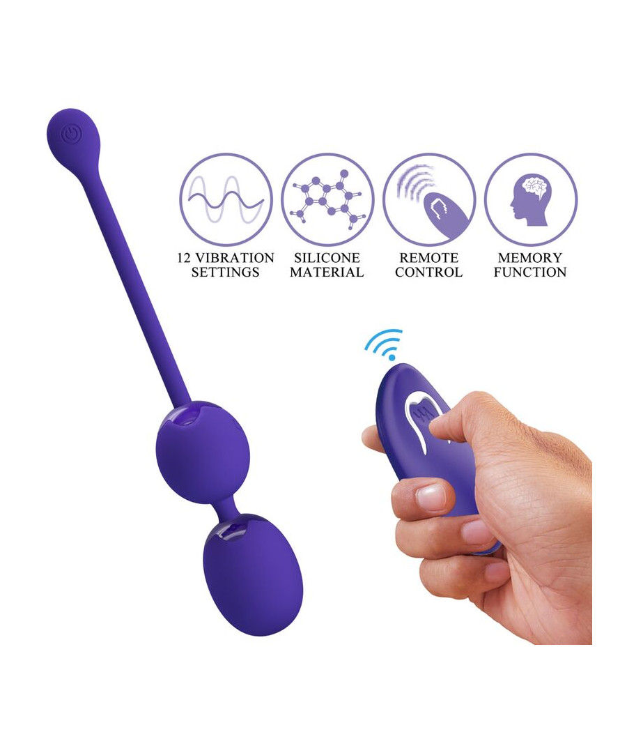 PRETTY LOVE - WILLIE YOUTH REMOTE CONTROL BALLS & VIOLET VIBRATION