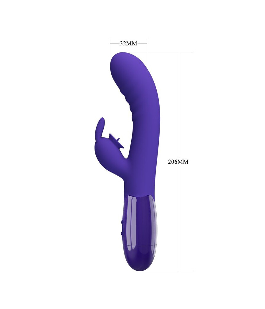 PRETTY LOVE - VIBRATEUR CERBERUS YOUTH LAPIN VIOLET