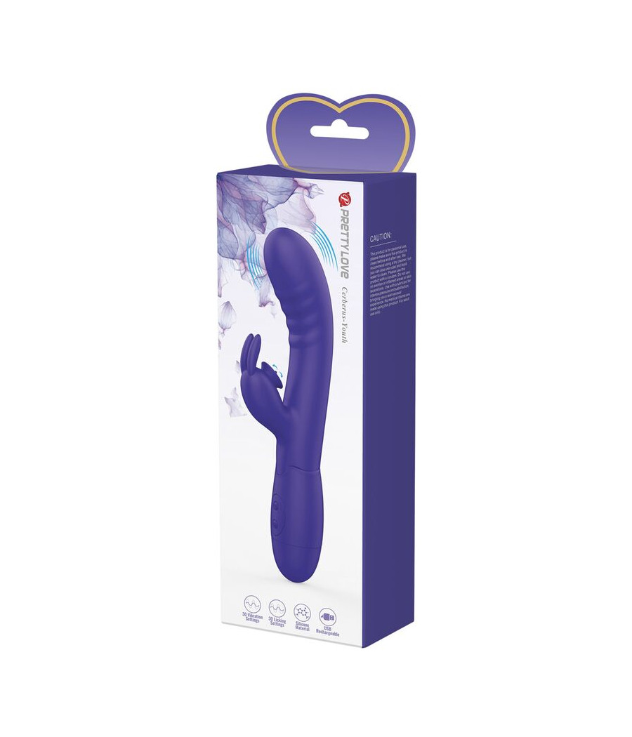 PRETTY LOVE - CERBERUS YOUTH VIOLET RABBIT VIBRATOR