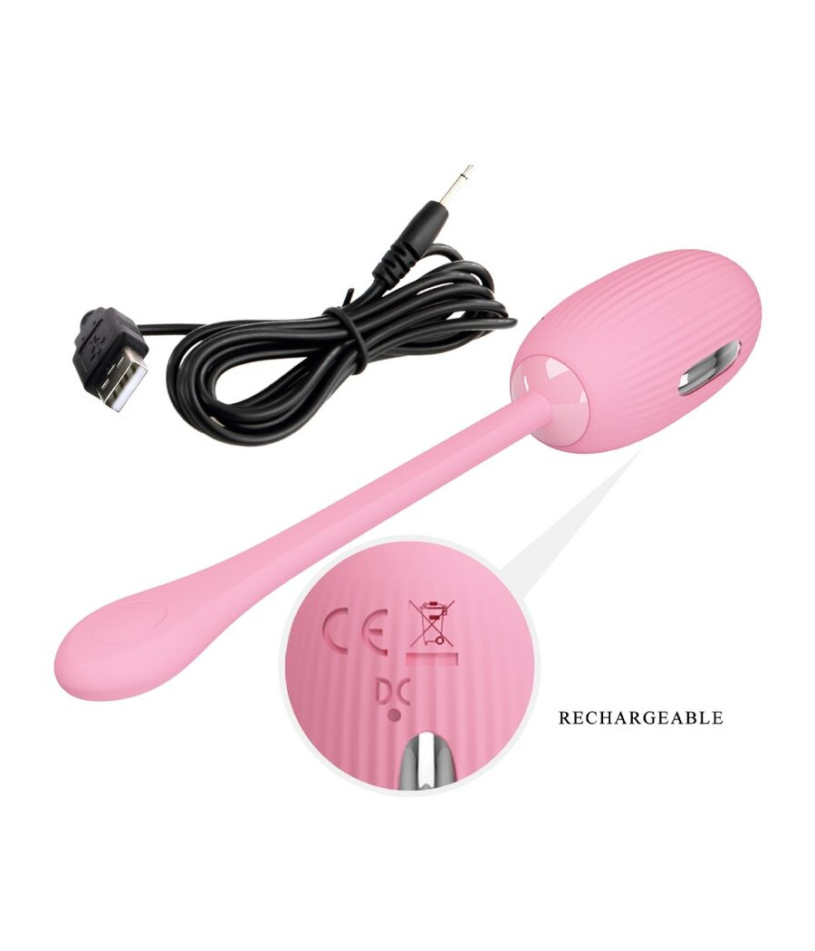 PRETTY LOVE - DOREEN HUEVO VIBRADOR RECARGABLE ROSA