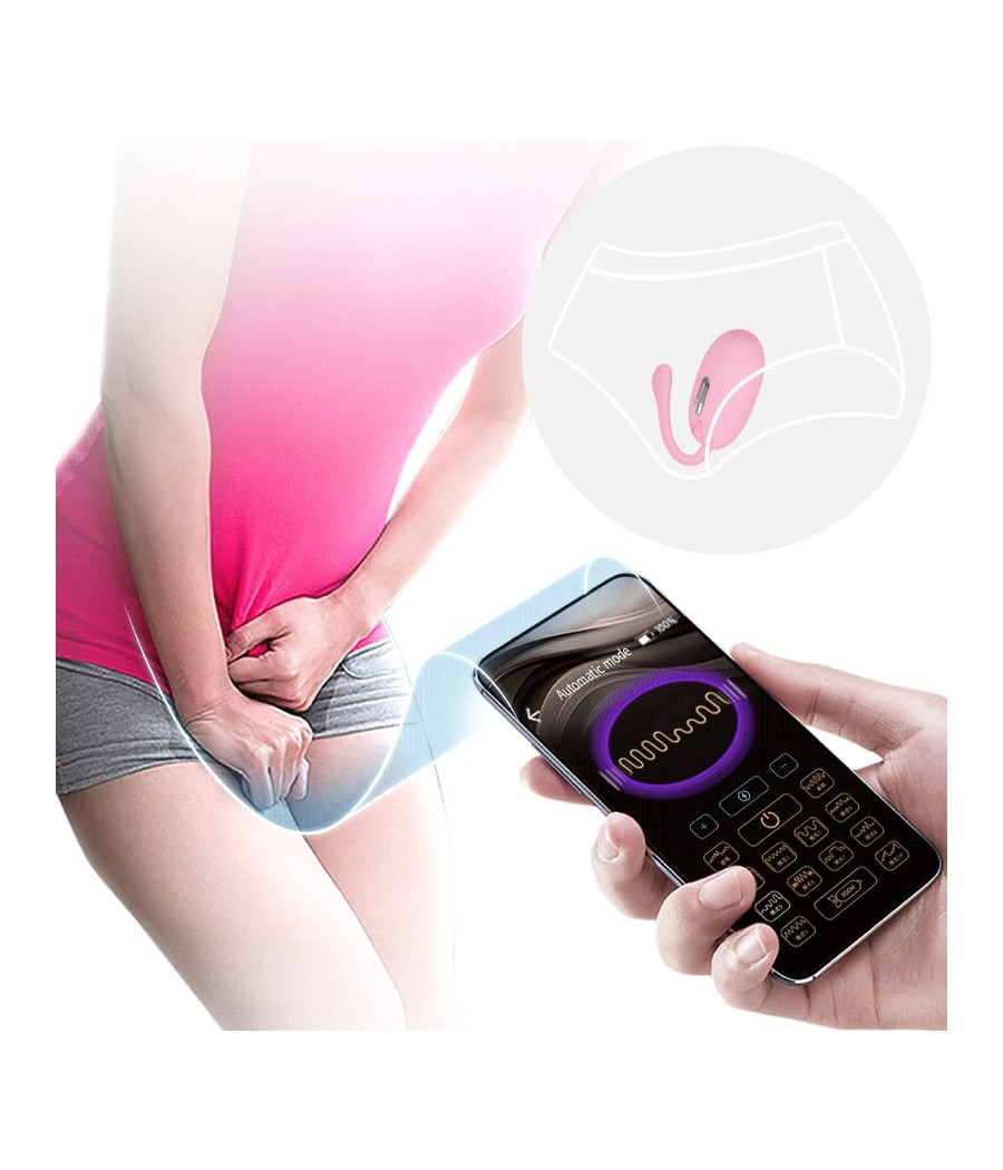 PRETTY LOVE - DOREEN HUEVO VIBRADOR RECARGABLE ROSA