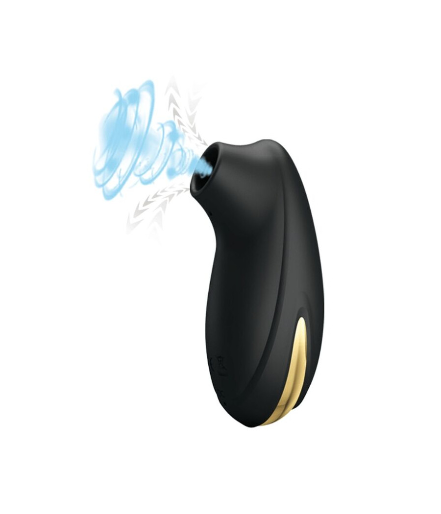 PRETTY LOVE - LUXURY RECHARGEABLE SUCTION MASSAGER BLACK